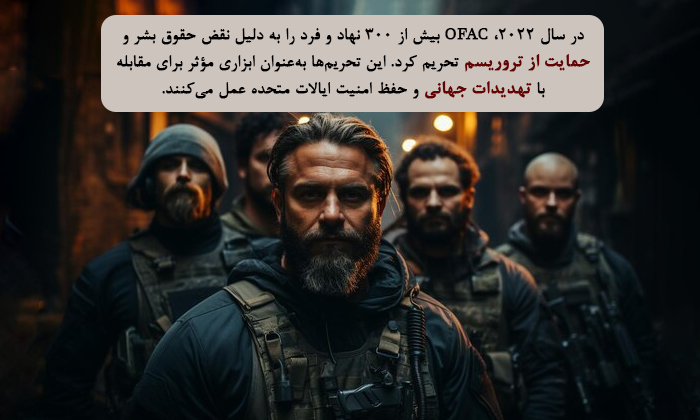 OFAC چگونه از تحریم‌ها برای مقابله با تهدیدات جهانی استفاده می‌کند