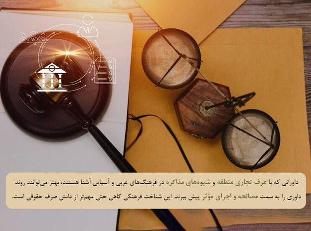 آشنایی داوران DIAC با بستر حقوقی و فرهنگی منطقه
