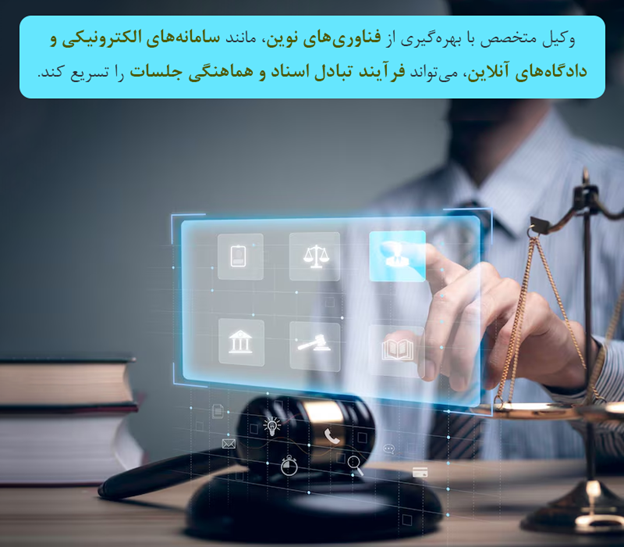 وکیل متخصص چگونه میتواند از طولانی شدن روند رسیدگی جلوگیری کند