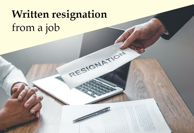 Resignation
